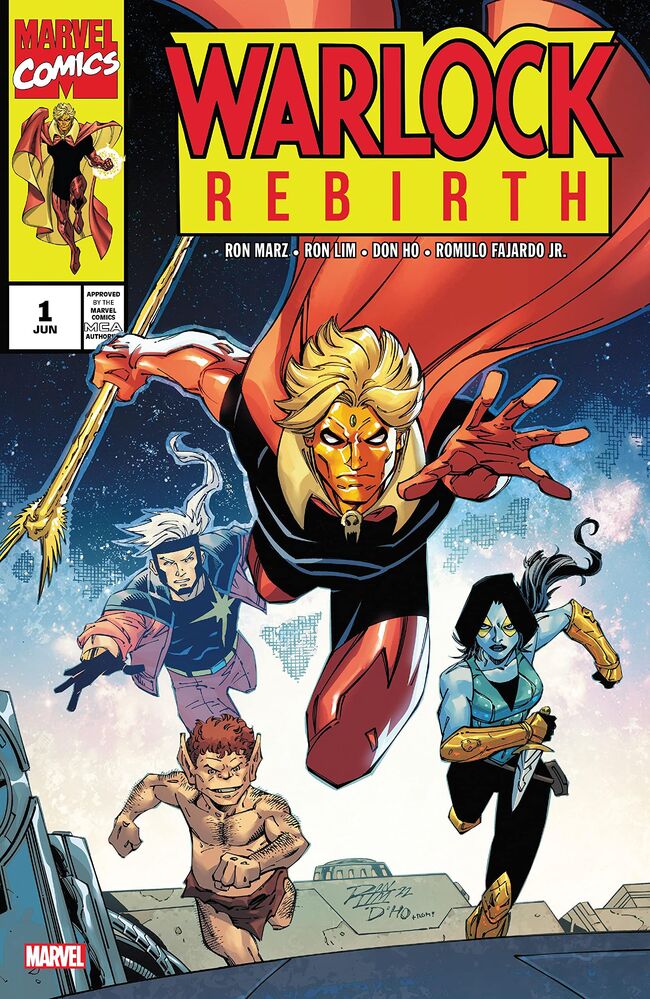 cover Warlock Rebirth #1